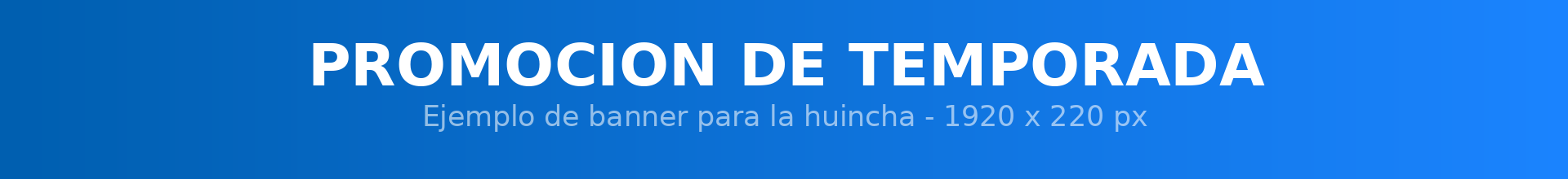 Huincha ejemplo 1